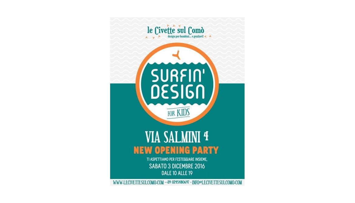 Surfing Design! New Opening Party