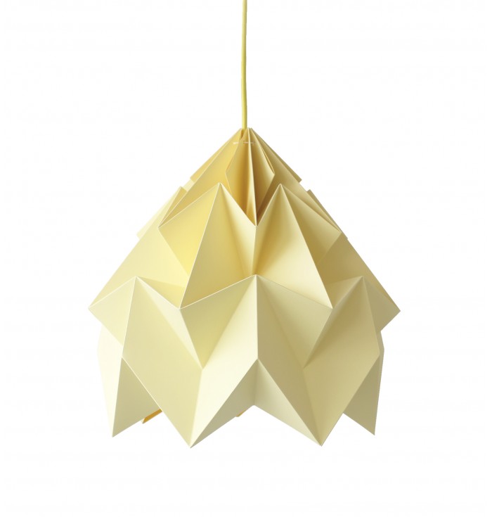 Acquista Lampada in carta Origami Moth XL - Verde sfumato - Le Civette sul  Comò