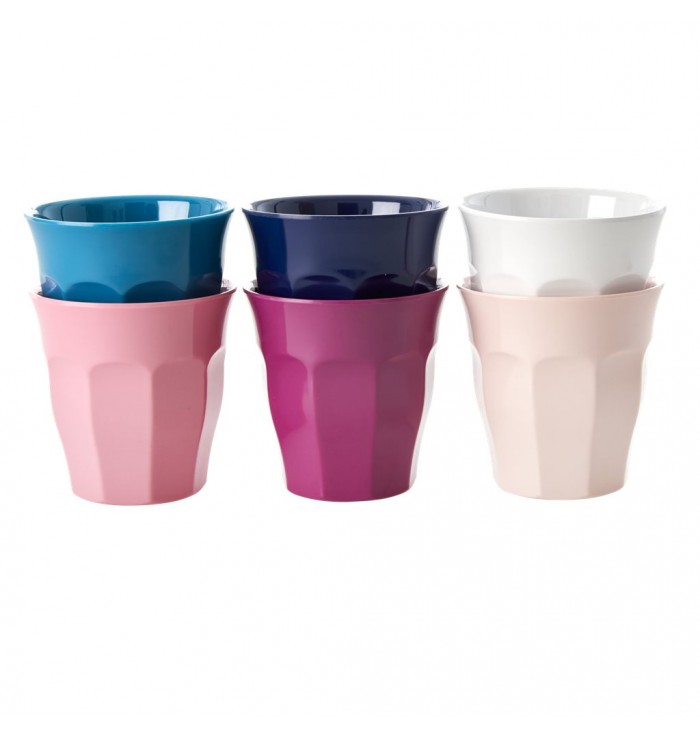 Bicchieri in melamina 4 pezzi Udc Rice altezza 9 cm