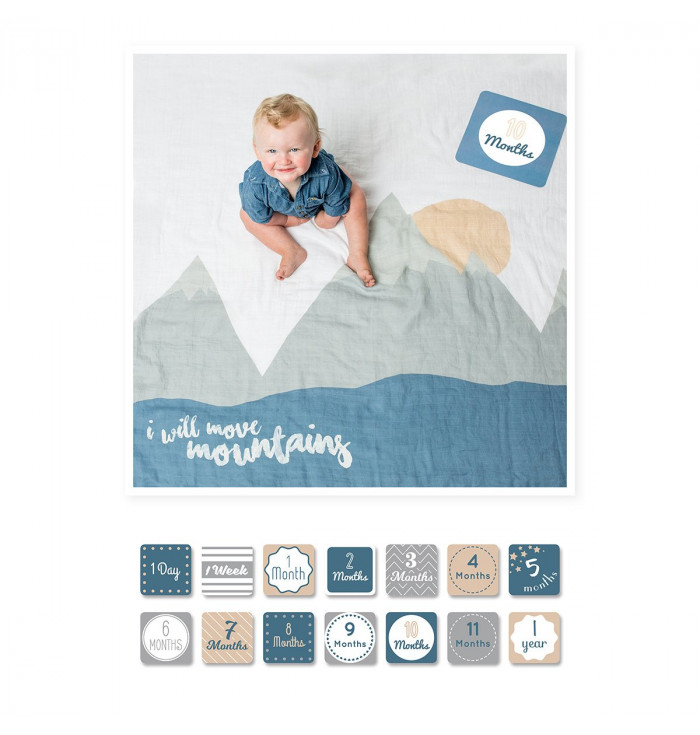 Cover Kit First Year I will move mountains - For The Babies More Social! - Lulujo