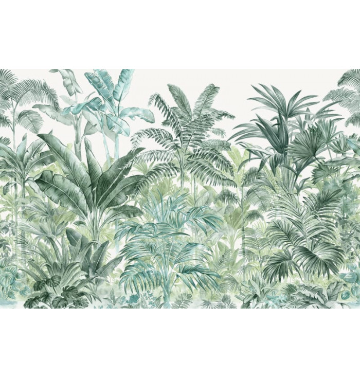 Wallpaper - Prime Palms Emerald - Rebel Walls