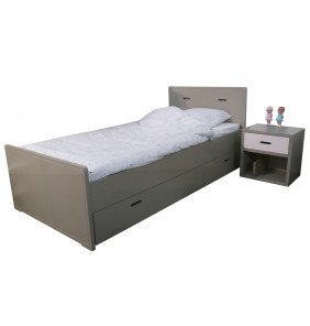 Letto ZH 90 x 200 cm Vipack Dallas Bianco colore