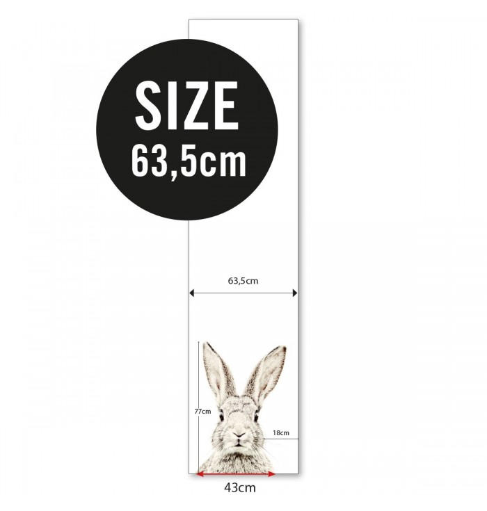 Buy Magnetic Paper Rabbit Wallpaper - Le Civette sul Comò