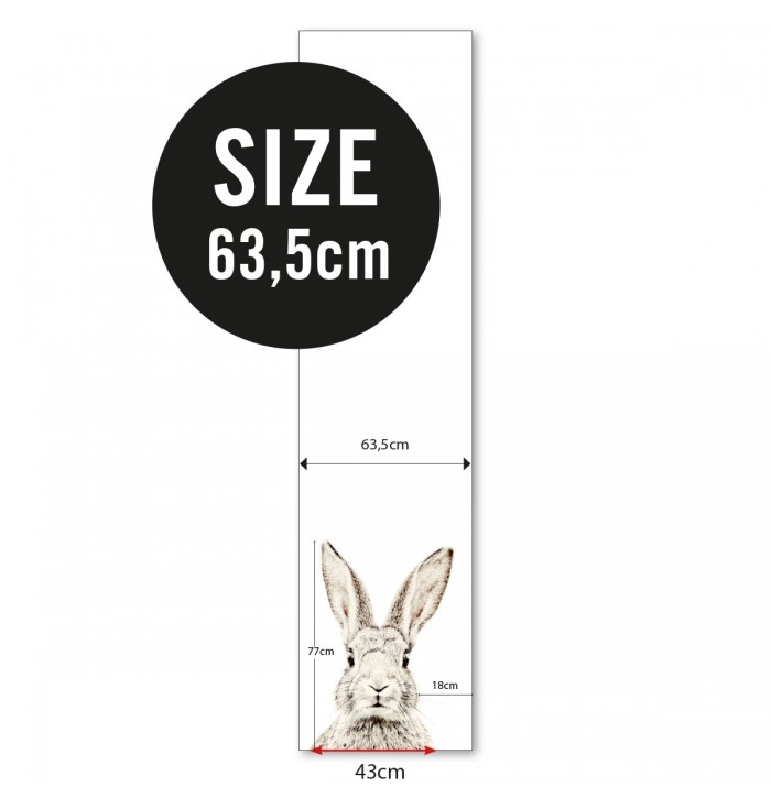 Buy Magnetic Paper Rabbit Wallpaper - Le Civette sul Comò Buy Magnetic Paper Rabbit Wallpaper - Le Civette sul Comò