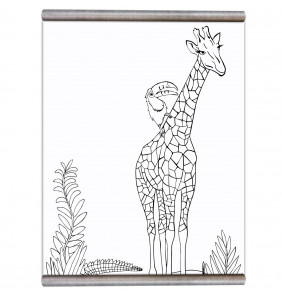 WHITE MAGNETIC WALLPAPER FOR PREMIUM FOR COLOUR WAX - Groovy Magnets