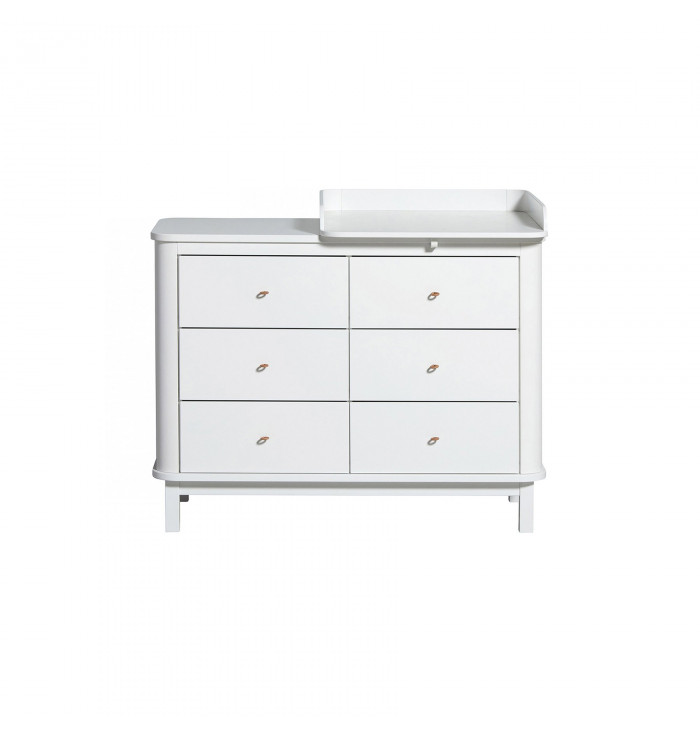 Piano Fasciatoio Seaside 6 cassetti - Oliver Furniture