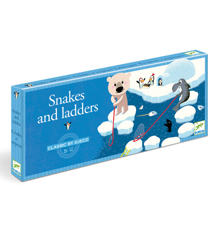 Classic game Snakes and ladders - Djeco