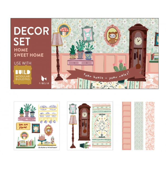 Decor Set for doll's house - Fabelab