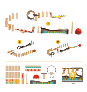 Zig & go Dring, 25 pieces  - Djeco