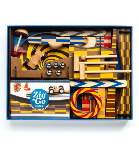 Zig & go Wroom, 45 pieces  - Djeco