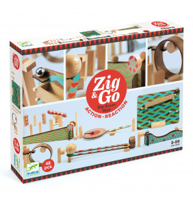 Zig & go Big boom wall, 48 pieces  - Djeco