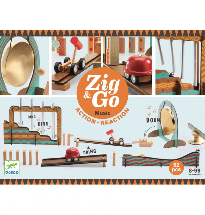 Zig & go Music, 52 pieces  - Djeco
