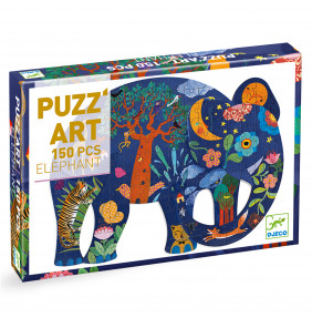Puzzle Art 150 pezzi - Elephant  - Djeco
