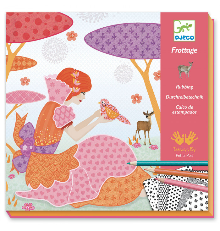 Frottage All my beautiful dresses - Djeco