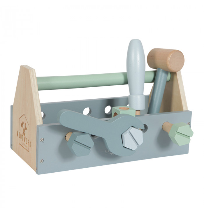 Wooden toolbox  - Little dutch