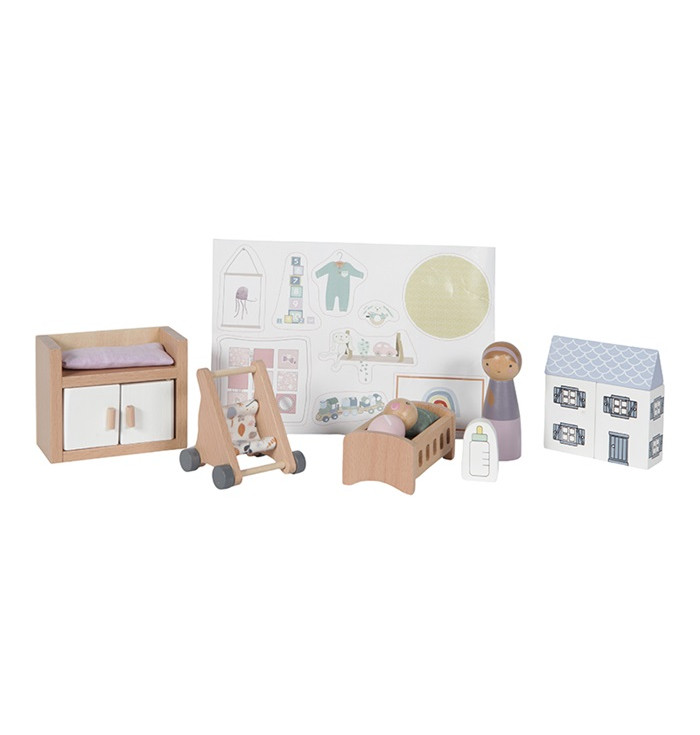Set  nursery per Casa delle bambole - Little dutch