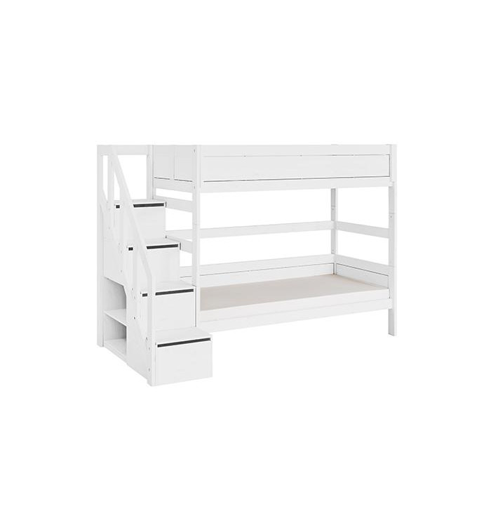 Bunk bed with step ladder - Lifetime Kidsrooms