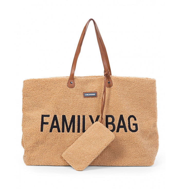 Family Bag Nursery Bag - Teddy Brown - Childhome