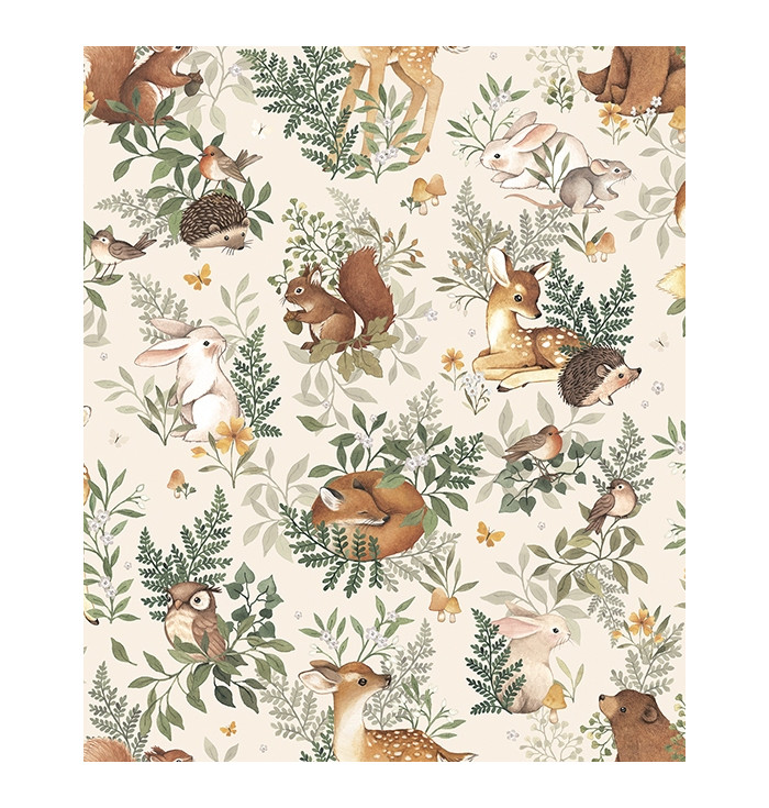 Wallpaper Forest Animals - Lilipinso