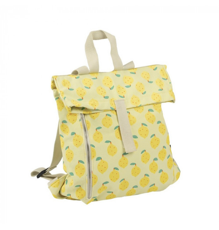 Backpack "Messenger" - Lemons - Petit Jour Paris