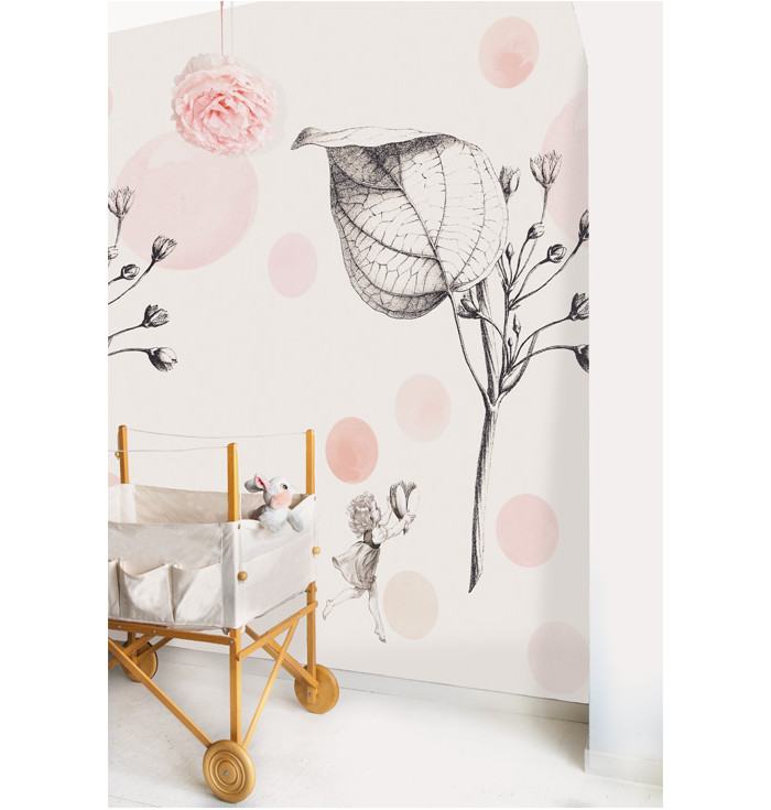 Wallpaper panel Bloom - Fiaba - Jannelli e Volpi