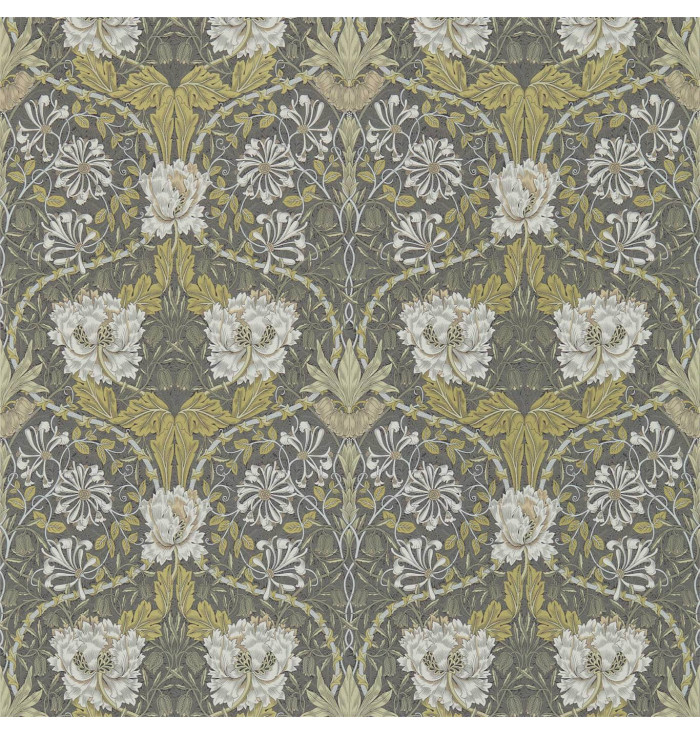 WALLPAPER HONEYSUCKLE & TULIP - COMPILATION - WILLIAM MORRIS