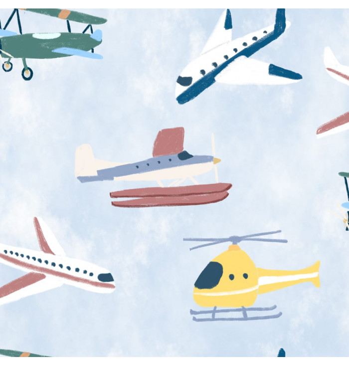 Wallpaper Draft planes - Random Kids - Coordonné