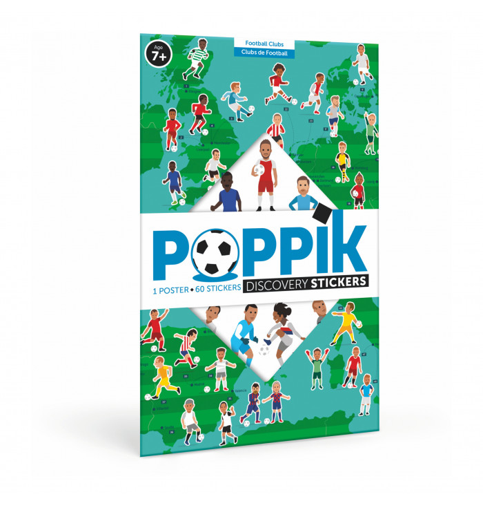 Stickers Discovery - Football - Poppik