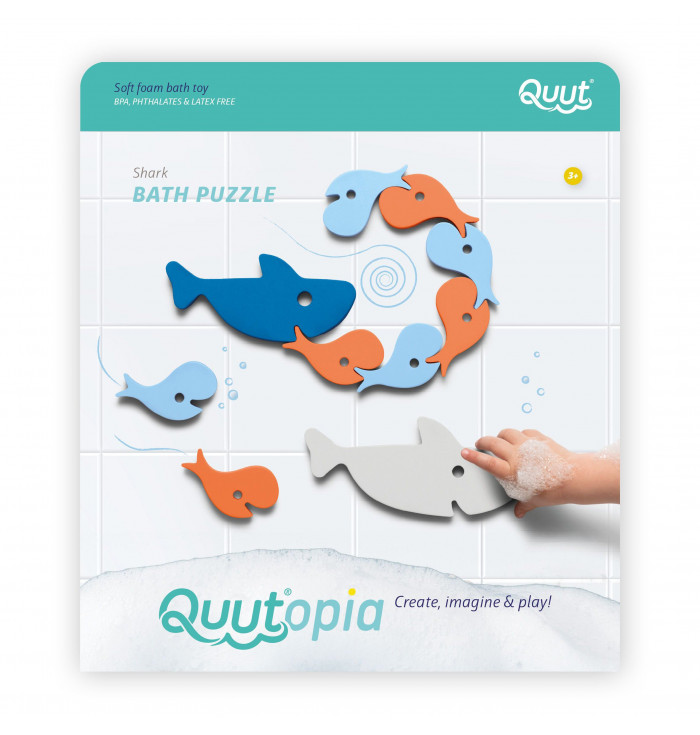 Bath puzzle Shark - Quut