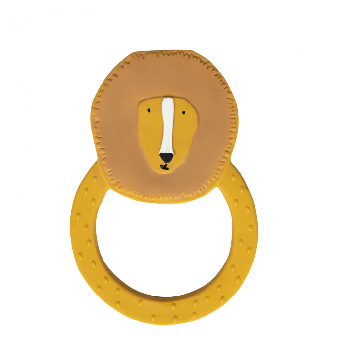 Rubber round teether Mr. Lion - Trixie