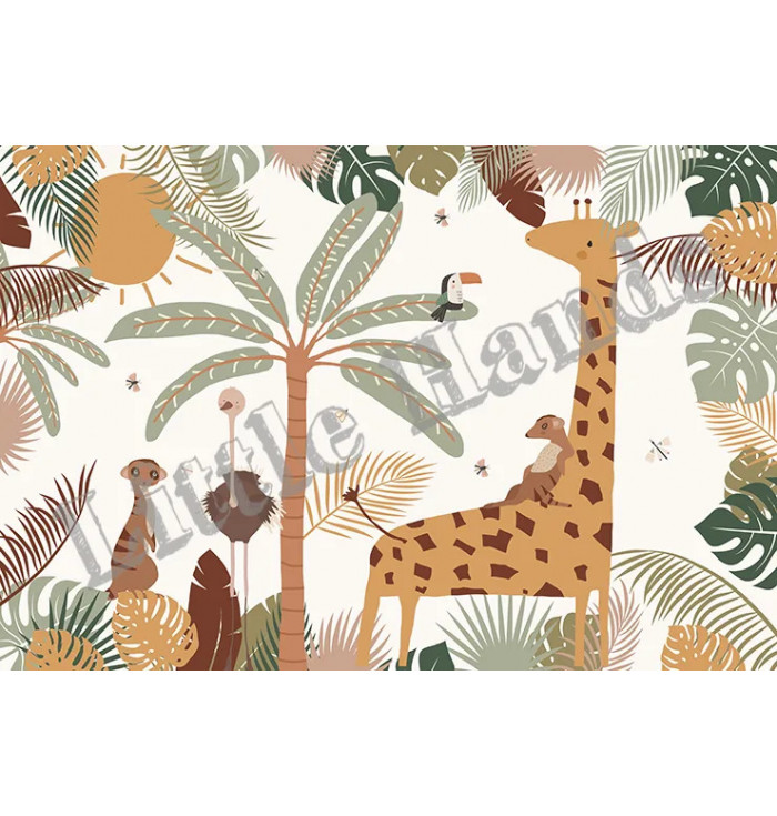 Wallpaper Animals - Little Giraffe - Puppies