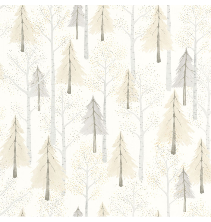 Wallpaper Once upon a time - Walk in the forest - Casadeco
