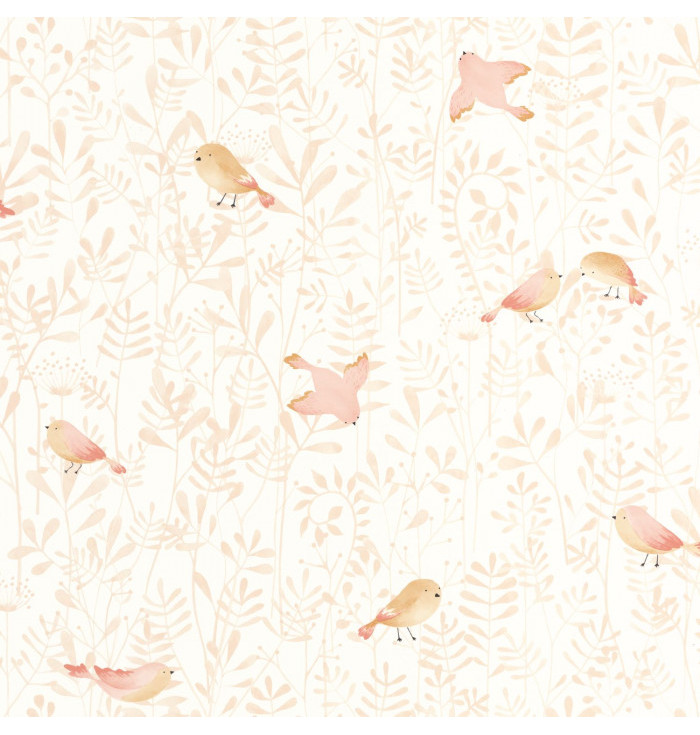 Wallpaper Once upon a time - Flying bird - Casadeco