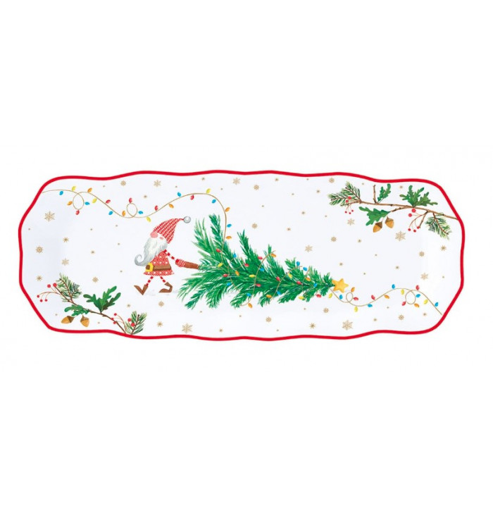Rectangular tray in gift box - Ready for Christmas - Easy Life