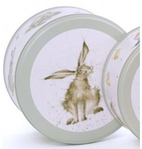 Scatola di latta large - Hare - Wrendale Design