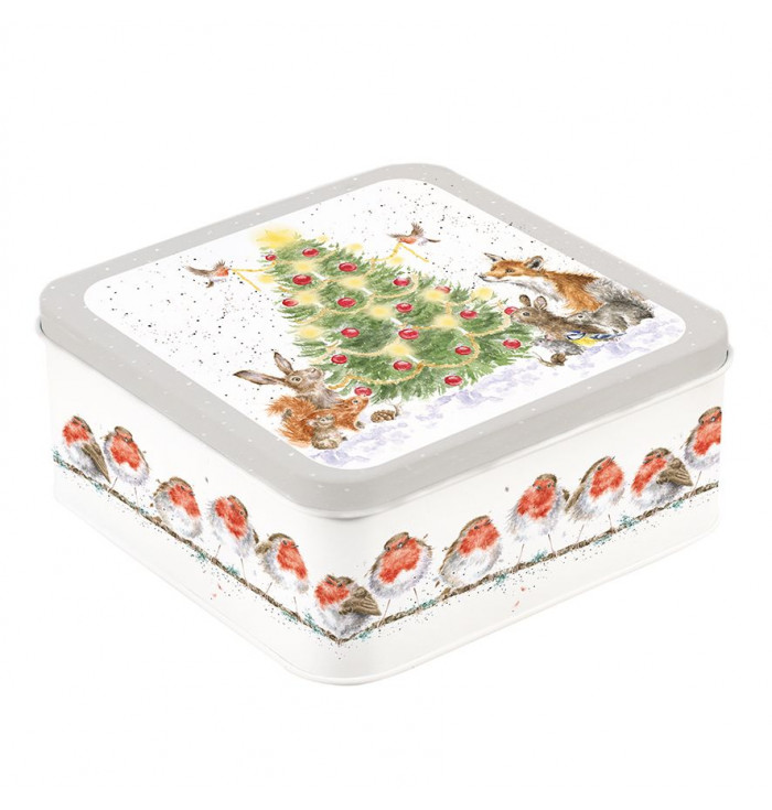 Christmas tin The Country set - A woodland Christmas - Wrendale Design