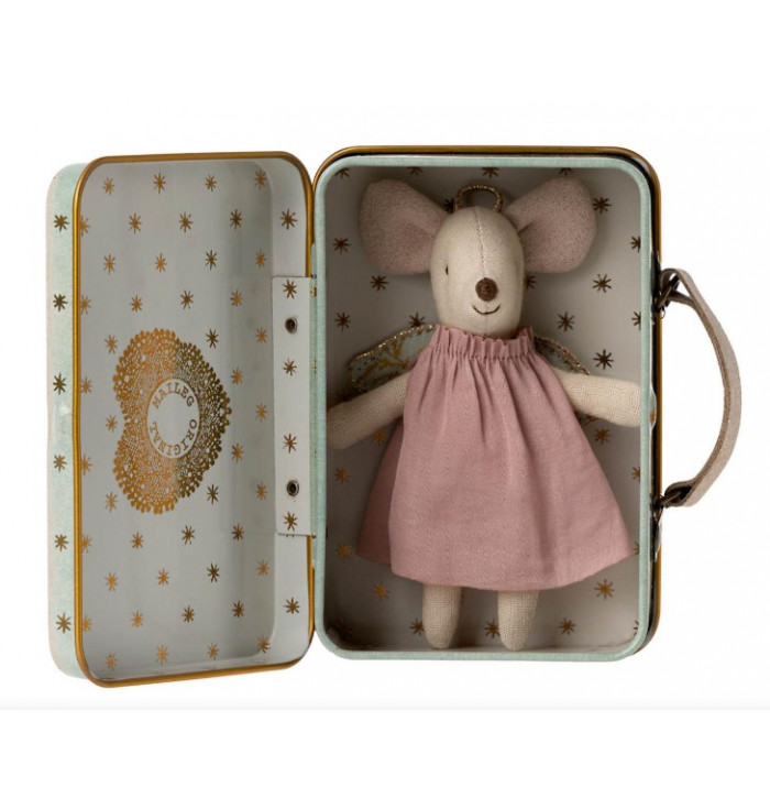 Little mice Guardian Angel in suitcase - Maileg