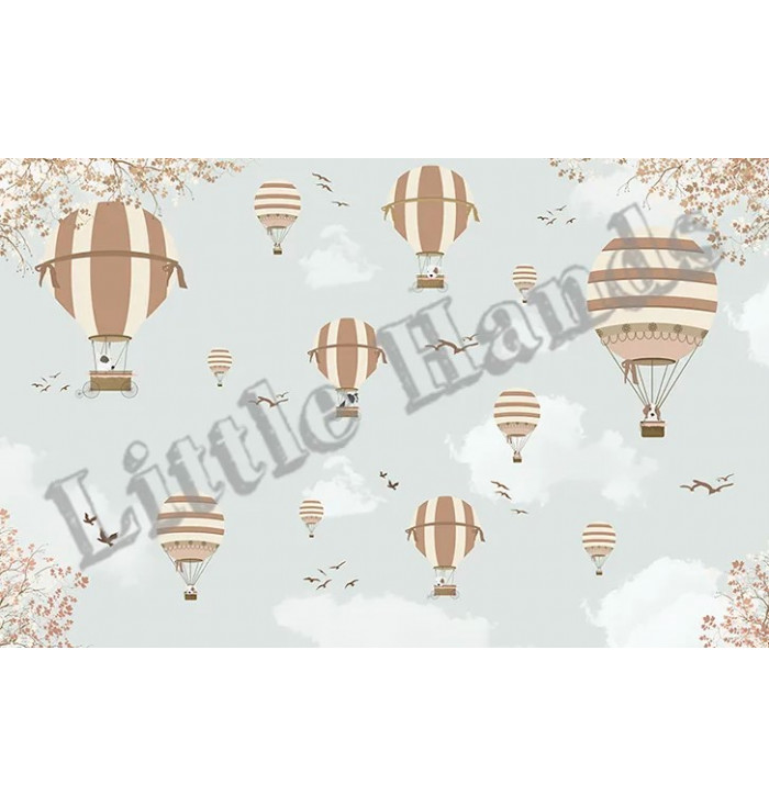 Wallpaper Ballons - Balloon Ride IX - Little Hands