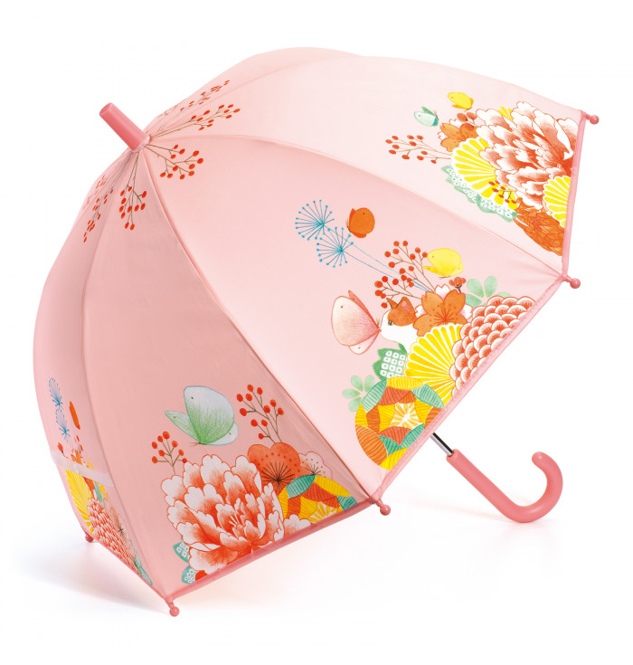 Medium sized umbrella - Flower garden - Djeco