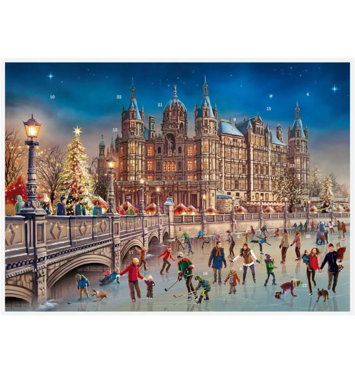 Schwerin Castle German Advent Christmas Calendar - Sellmer Adventkalender