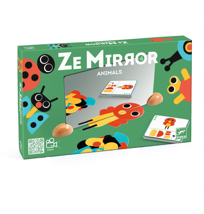 Gioco di costruzione - Ze mirror Animals - Djeco