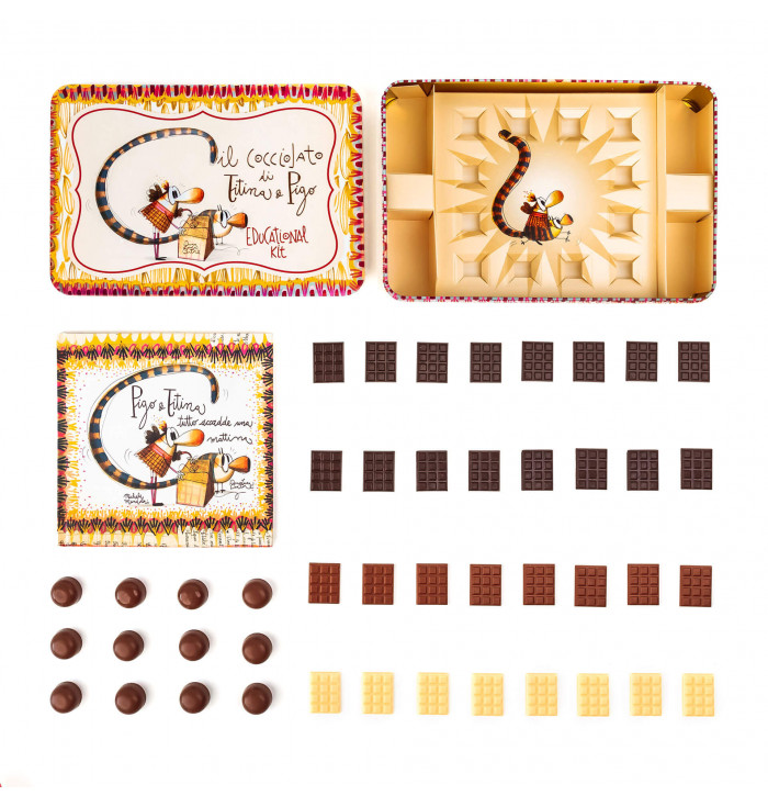 Il cioccolato di Titina e Pigo - Educational kit - Chocolate for family
