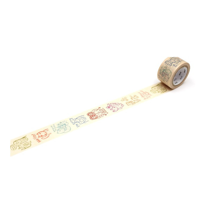 Washi masking tape - Cup of Therapy message - MT masking tape