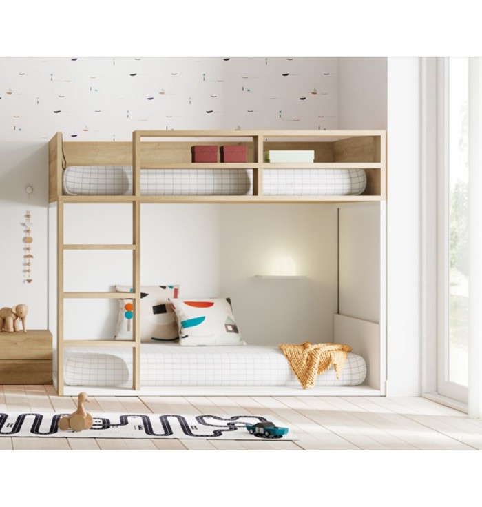 Letto a castello con scaletta step - Lifetime Kidsrooms