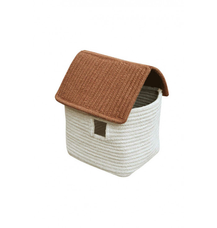 Eco city collection - basket house toffee - Lorena Canals