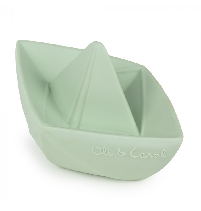 Origami boat - Oli & Carol