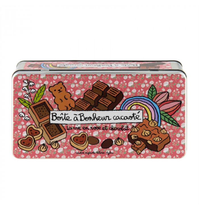 Tin box for sweets and chocolates - Derriere la porte