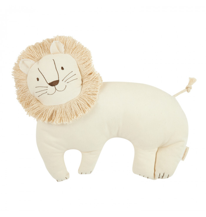 White Lion cushion - Nobodinoz