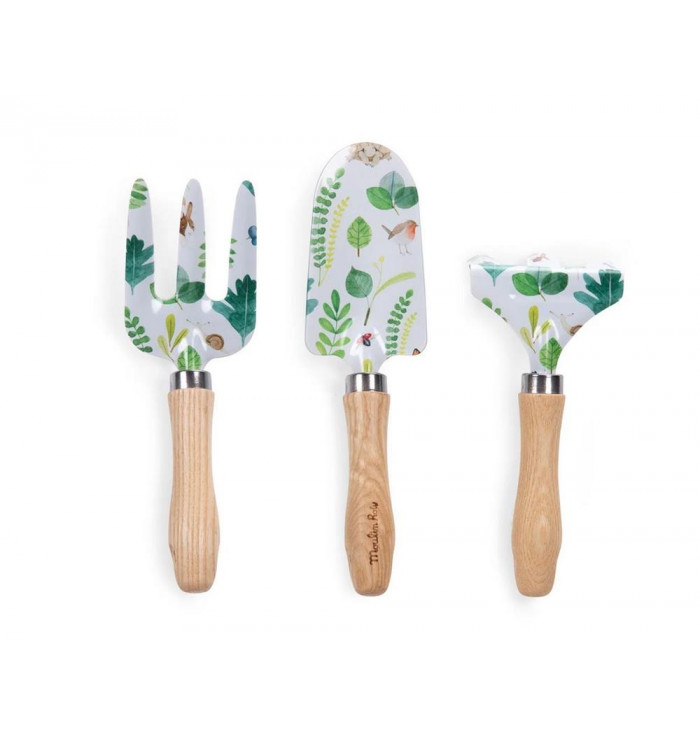 Set of 3 Gardening Tools - Moulin roty