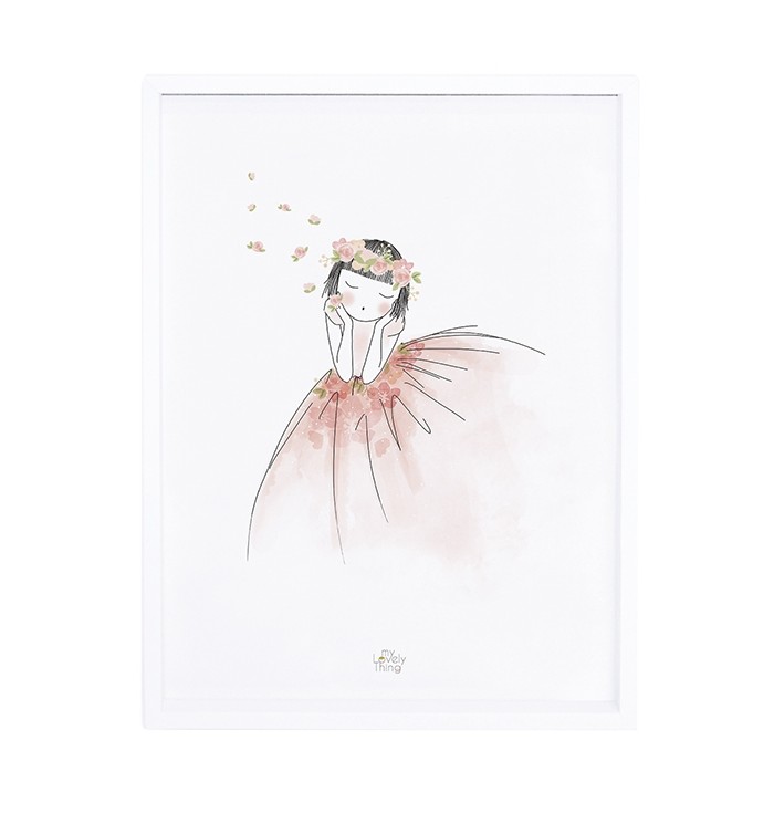 Poster con cornice - Ballerina - Lilipinso